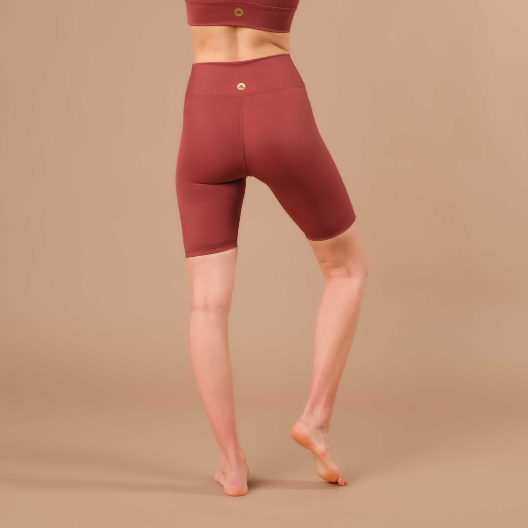 Pantaloncini da ciclista Eco Mare terracotta