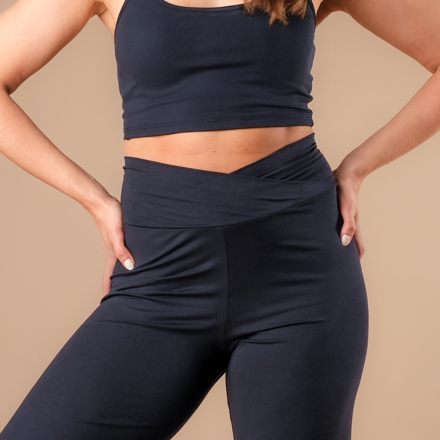 Culotte estiva di yoga Comfy navy