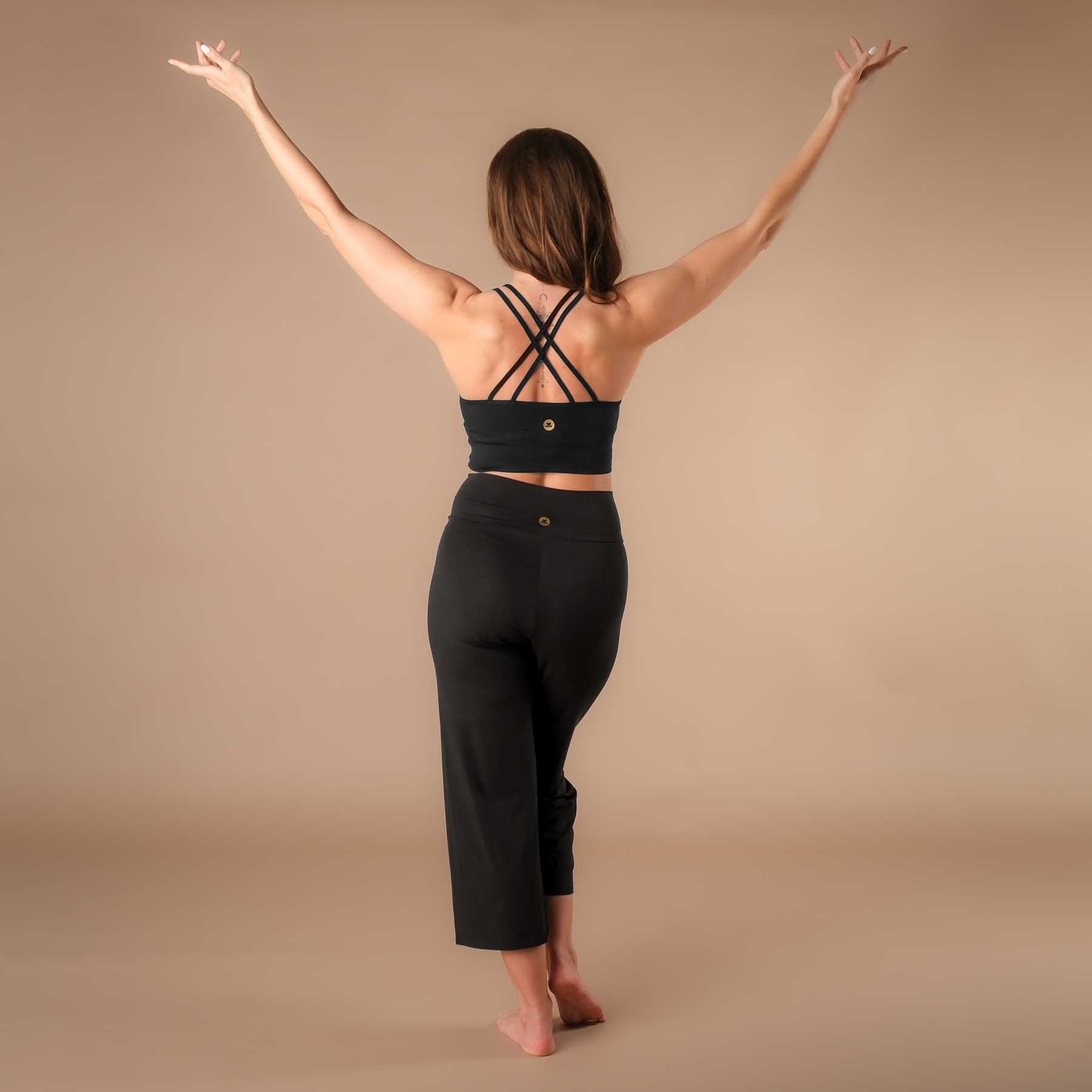 Culotte estiva Yoga Comfy nero