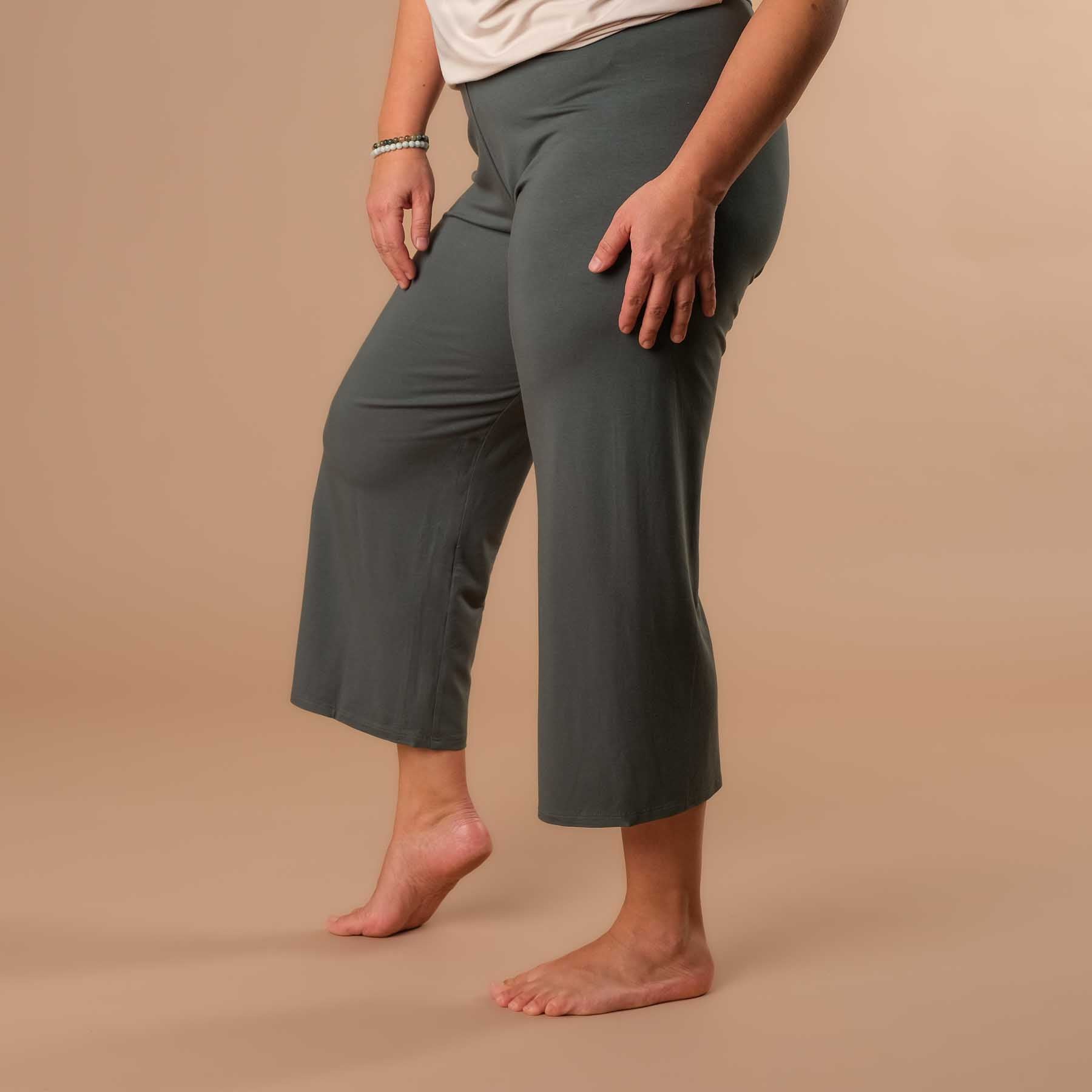 Culotte estiva Yoga Comfy smeraldo