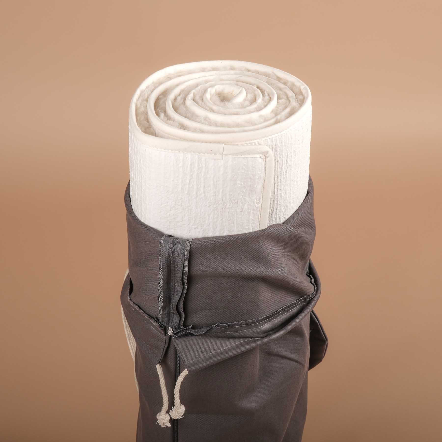 Borsa per tappetini yoga in lana vergine