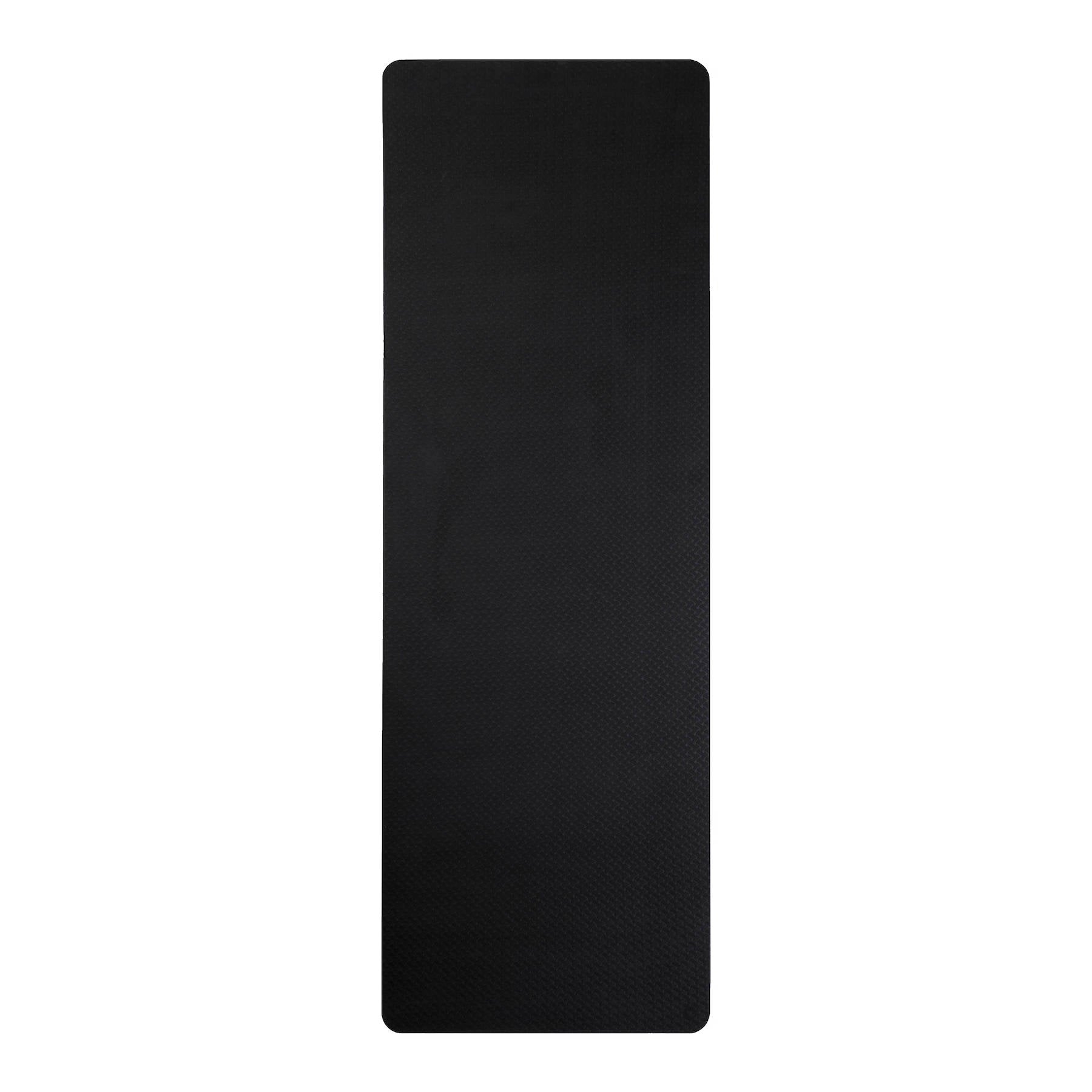 Tappetino da yoga in TPE nero, extra leggero, senza PVC, ecologico, spessore 6mm