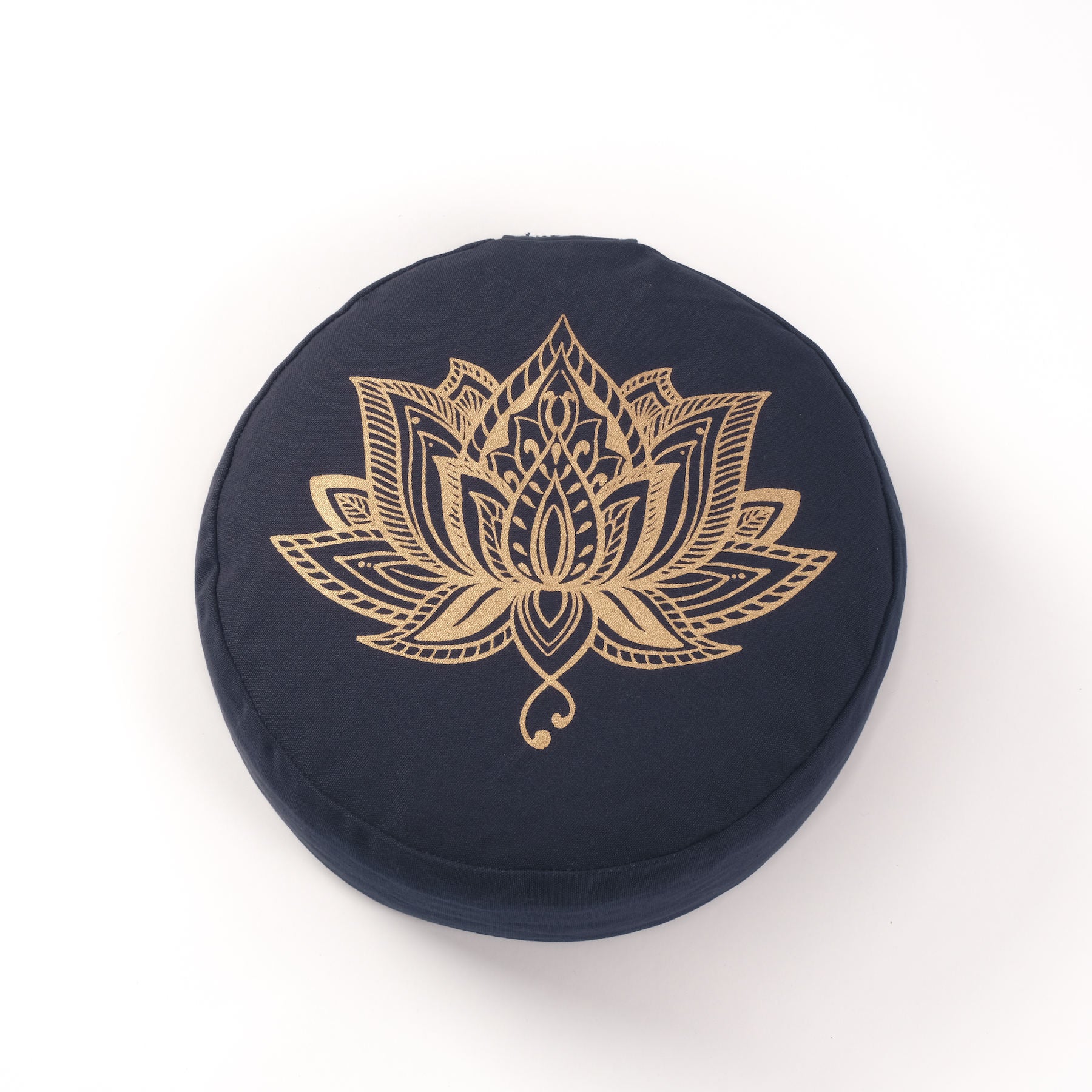Cuscino da meditazione Lotus SMALL Cotone organico navy