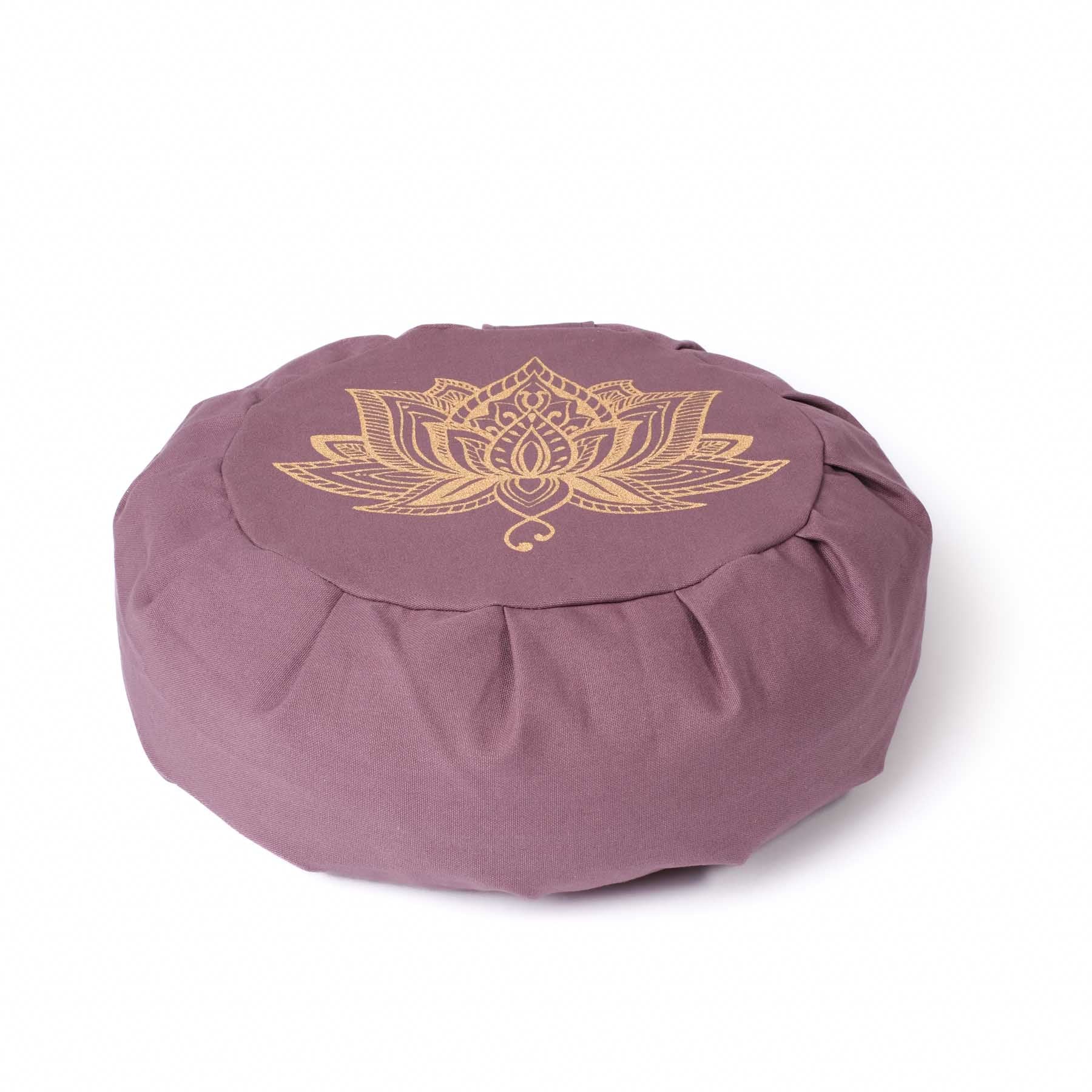 Cuscino da meditazione Zafu Lotus lavanda