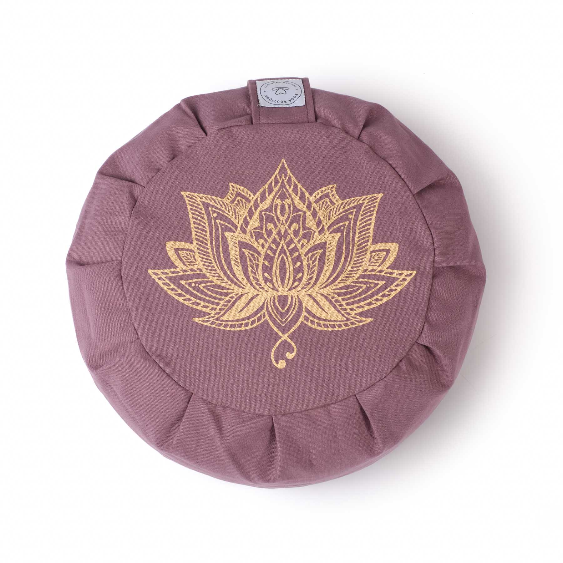 Cuscino da meditazione Zafu Lotus lavanda
