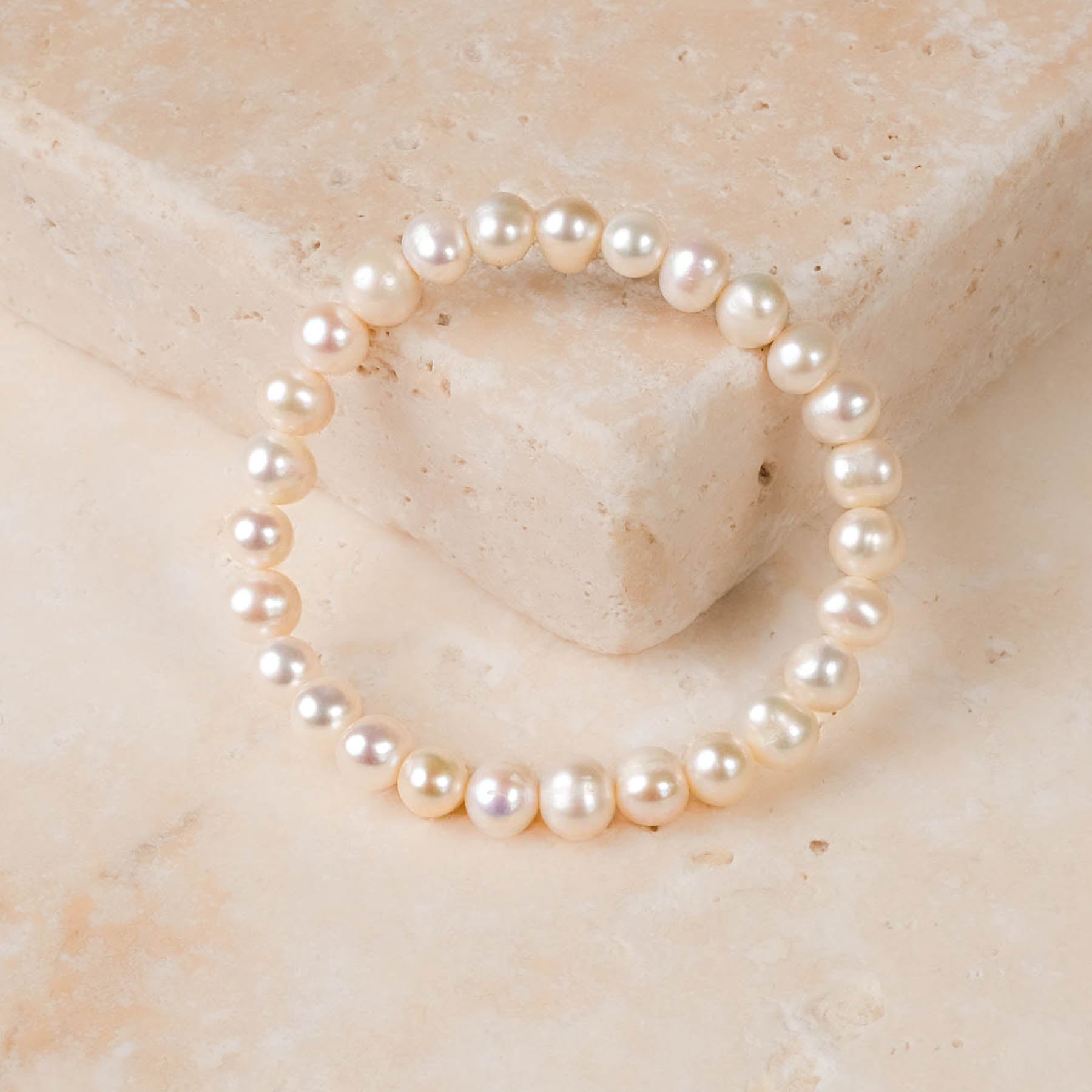 Bracciale di perle Elegance Perle d'acqua dolce autentiche