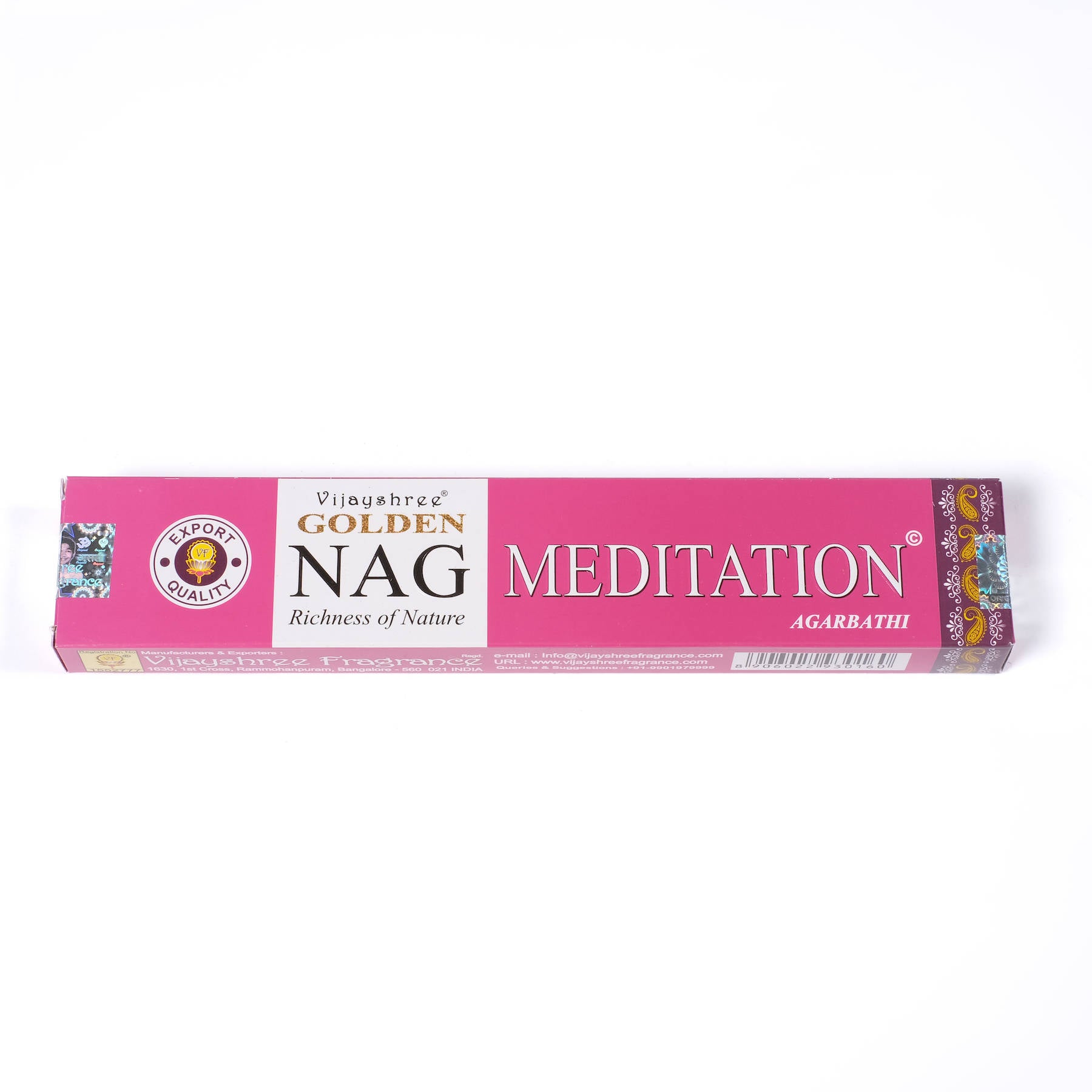 Incenso Golden Nag Meditazione