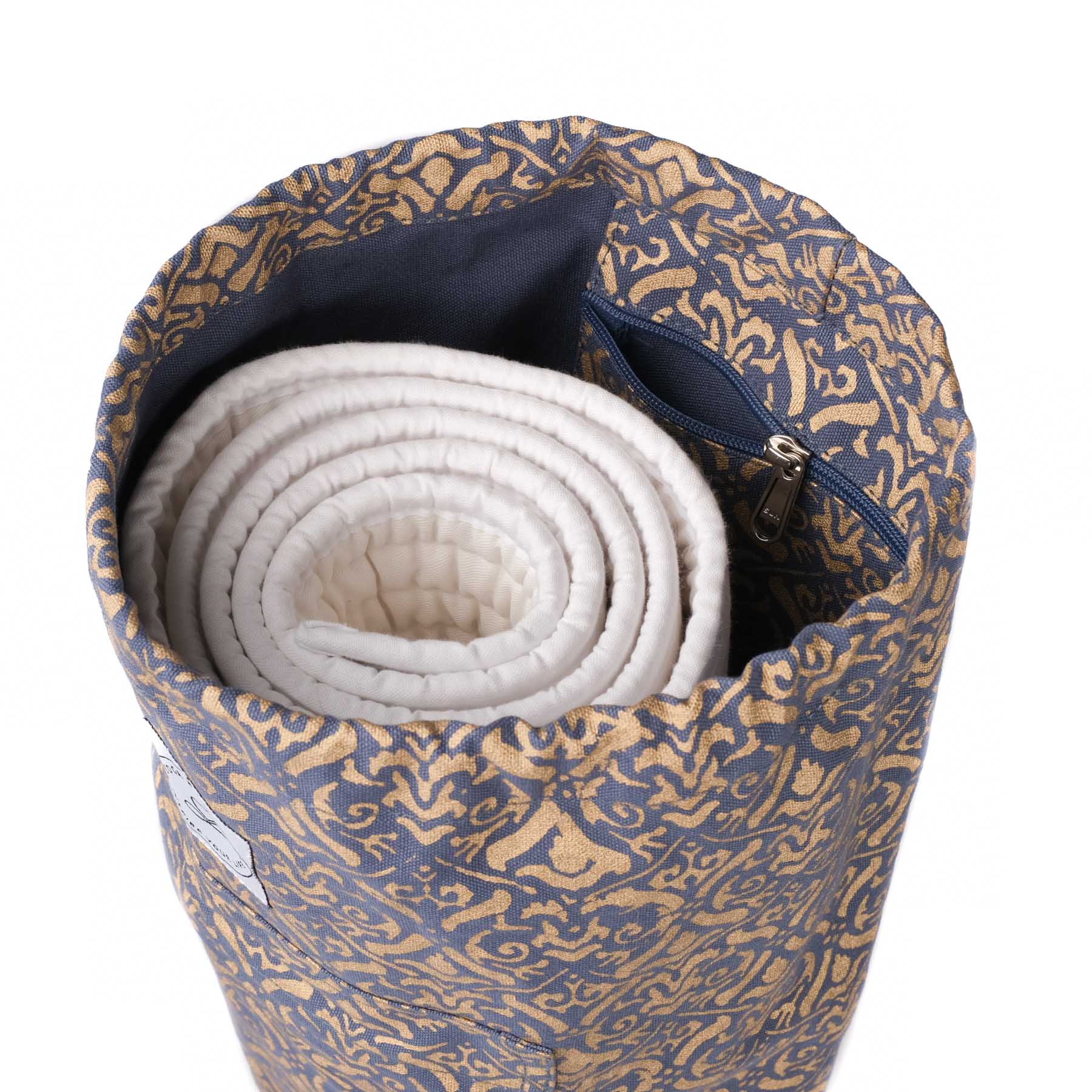 Borsa per tappetino da yoga Taj Mahal cielo blu